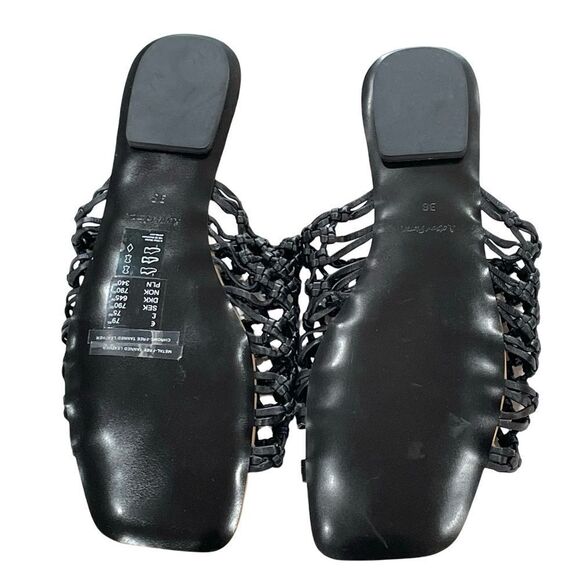 & Other Stories Leather Sandals, Black, Size 7.5 - Picture 10 of 16